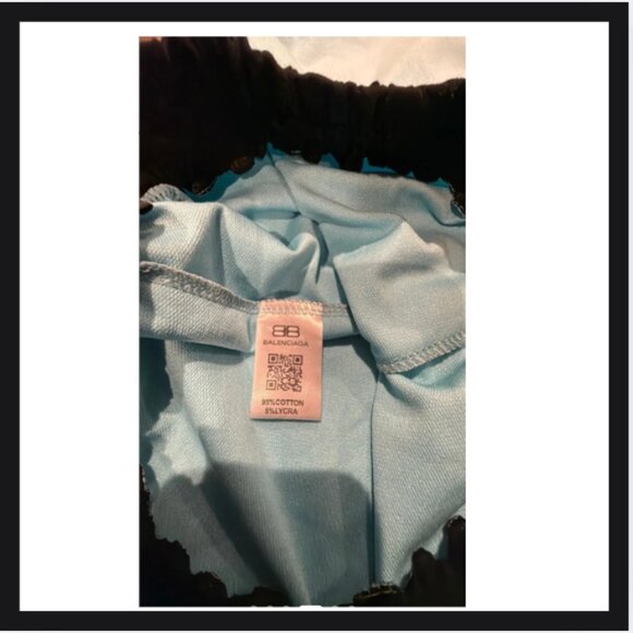 Vintage  Unisex Balenciaga boxing shorts - Picture 3 of 4